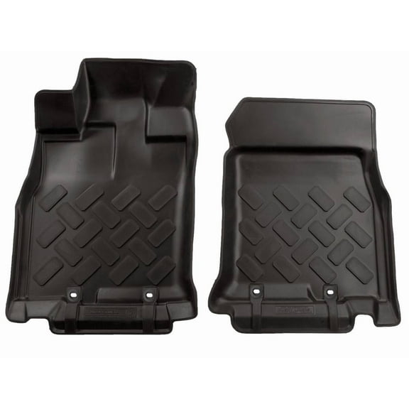 Husky Liners 35931 Classic Style Floor Liners Fit 2011-2014 Toyota FJ Cruiser w/ Automatic Transmission Front Row 2-Piece Black