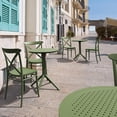 thumbnail image 2 of Compamia Sky 24 inch Round Folding Table in Olive Green finish, 2 of 8