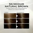 thumbnail image 6 of John Frieda Brown Permanent Precision Foam Hair Dye Color Kit, 5N Medium Natural Brown, 1 Application, 6 of 11