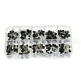 thumbnail image 1 of 200PCS TO-92 Transistor 10 Especificaciones Caja de rejilla transparente portátil MABOTO  200 piezas, 1 of 1