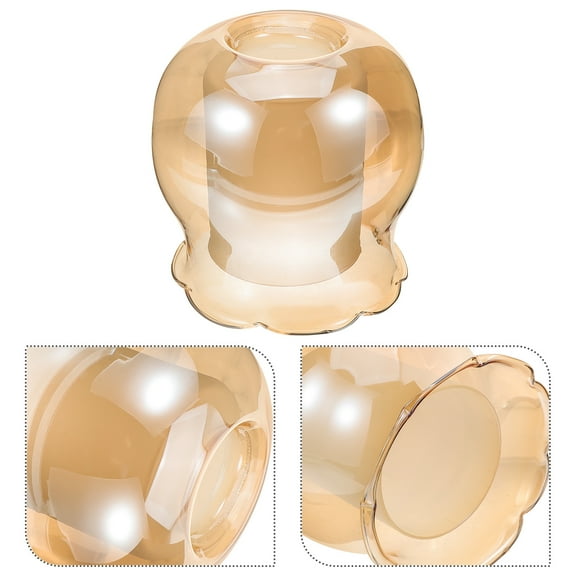 HOMEMAXS  Wall Lamp Shade Replacement Glass Shades for Pendant Lights