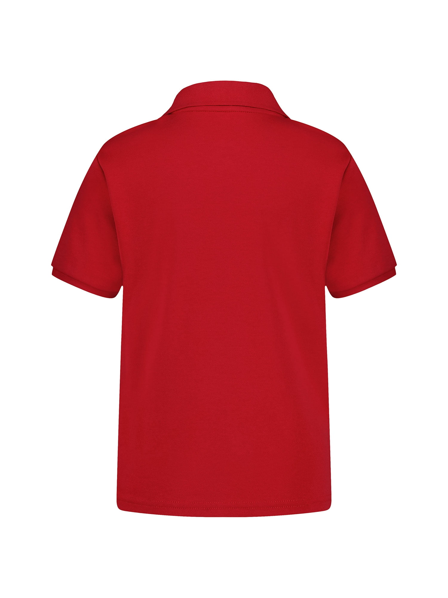 Wonder Nation Girls Performance Polo Shirt, Sizes XS-XXL