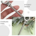 thumbnail image 2 of Soimiss Eye Bolt Heavy Duty Stainless Steel Silver 1Pack for Construction, 2 of 8