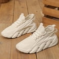 thumbnail image 6 of CHICVOMEY Breathable Sneakers for Women Running Shoes Lace Up Sneakers Non-Slip Blade Sole Comfortable Sneakers Casual Walking Shoes, 6 of 6
