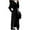 Black, variant on Niaviben Pea Coat for Women Warm Winter Coats for Women Long Wool Winter Coats for Women Jackets Women's Jacket Women's Winter Coats Dress Coats for Women Black L