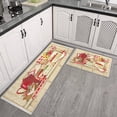 thumbnail image 2 of Vintage Kitchen Pattern Kitchen Mats for Floor Set Of 2,Kitchen Rugs Mats with Dirty Resistance,washable,non Skid,kitchen Rugs and Mats 17.7x24+17.7x48inch, 2 of 7