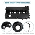 thumbnail image 5 of Unique Bargains 1 Set Engine Valve Cover Valve Rocker Cover for Chevy Cruze 2010-2015 No.55564395/55558673, 5 of 7