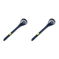 thumbnail image 1 of Bearachild Batidor de huevos Manual Mango largo Cocina Cocinar Hornear Batidor Espagueti Ensalada Pan Comida Tong Antideslizante Chef Mezclador Blanco Azul oscuro 2piezas Bearachild CBP362832, 1 of 5