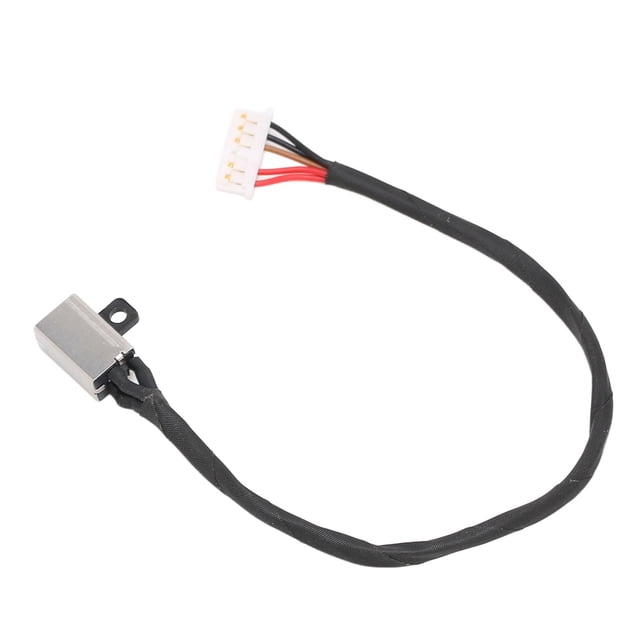 Cable de alimentación CC de repuesto, toma de corriente CC de Metal para Dell para Inspiron 15 3551 3552 3548 3558 450.030060001