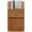 Bourbon Brown, variant on Pocket Protector for Men, Full Grain Leather Pen Protect Holder for Heavy Duty Shirts, Lab Coats, Holds Pens, Pointers, Cards, Pocket Protectors for Pencils