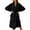 Black, variant on Vedolay Winter Coat Women Elegant Solid Fall Coat Pocket Loose Jacket Coat Black,2XL