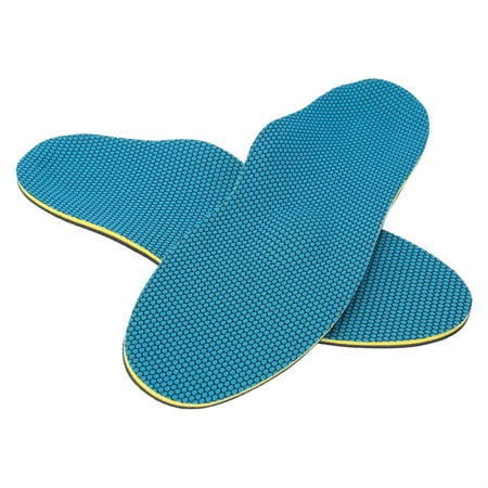 

Insole Elastic Breathable Cotton High-elastic Silicone Sports Insole Multifunctional Unisex Arch For Foot Correction Massage Foot Women Men M/ 28cm