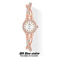 thumbnail image 3 of BS New Watch Chain Watch Butterfly Cross Women's Watch Full of Diamonds Quartz Watch Popular Fashion New, 3 of 7
