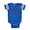 Royal Blue, variant on CafePress - Christmas Surprise - Cute Infant Baby Football Bodysuit