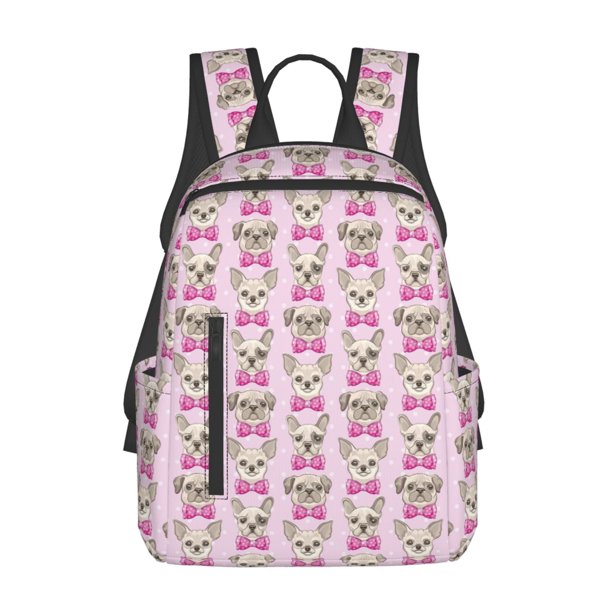 Balery Cute puppy Mochila ligera para hombre y mujer: duradera e impermeable, ideal para la escuela, el trabajo, viajes y uso diario.