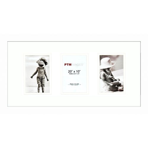 White 3Opening Collage Frame, Set of 2