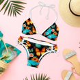 thumbnail image 6 of Flower Butterfly Adjustable Strap Detachable Sponge Bikini Set - Two-Pack, for Beach and Pool Parties, 6 of 6