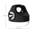 thumbnail image 3 of Fiudx Linterna Led de Camping, Recargable Por Usb, Luz de Emergencia para Tienda de Campaña, Iluminación Superbrillante, Diseño de Gancho para Colgar, Impermeable para Exteriores, Tamaño Compacto (12, 3 of 6