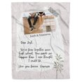 thumbnail image 2 of Personalized Gifts for Boyfriend Photo Letter Blanket, 2 of 9