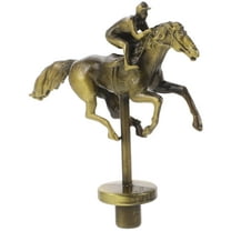 Horse Racing Chess Pieces Pull Toys Game Board Horse-drawn Percussion Instrument Golden
