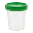 thumbnail image 4 of Sterile Specimen Collection Cups with Green Lid, 4 oz/120ml with Graduations(12 Pack), 4 of 4
