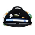thumbnail image 5 of FORMRS 16" Laptop Bag Carrying Sleeve Case with Handle Travel Shoulder Briefcase, Retro Orange Floral, 5 of 8