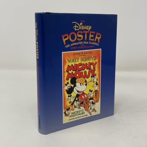 Pre-Owned The Disney Poster: The Animated Film Classics from Mickey Mouse to Aladdin (Disney Miniature Series) (Hardcover) 0786861851 9780786861859