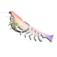 thumbnail image 2 of 1PC 9.5cm TPE Simulation Shrimp Lure with Lead Hooks, Belly Weighted, Artificial Bait for Freshwater Saltwater Fishing, Night Fishing Lure for Bass Trout, 2 of 3