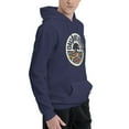 thumbnail image 3 of Oakland Roots Sc Men Fleece Hoodie Casual Pullover Sweatshirt With Kangaroo Pocket, 3 of 6