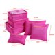 thumbnail image 3 of 6 unids/set bolsa de almacenamiento de equipaje bolsa de embalaje de viaje para ropa interior de zapatos (rosa roja) Tmvgtek Libre de BPA, 3 of 3