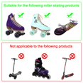 thumbnail image 4 of Tanzfrosch 8 Roues de Patin à Roulettes avec Roulements Roues Lumineuses pour Patinage à Double Rangée et Skateboard 82A 32mm x 58mm, 4 of 4