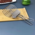 thumbnail image 6 of Stainless Steel BBQ Tongs,Multi-functional Portable Barbecue Tongs for Ham Bread Household and Outdoor, 6 of 9