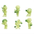 12Pcs Dreams Smiski Glow in The Dark Figure, Smiski Cheer Series, A Set of Blind Boxes, Birthday