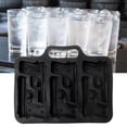 thumbnail image 4 of Bandeja para moldes de hielo con forma de pistola para hacer tú mismo, accesorios para bebidas, molde de silicona suave de seguridad para gelatina de chocolate, 4 of 5