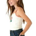 thumbnail image 5 of Babcutegg Tank Tops for Girls Sleeveless Crew Neck Elastic Straps Girls Summer Shirts Pink Size 0-1, 5 of 6