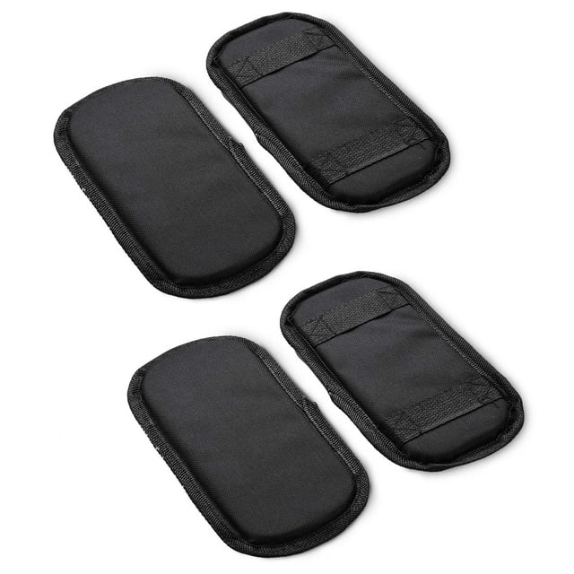 Yescom 2 Pairs of Drywall Stilt Leg Pads Replacement Tool Kit Comfortable for All Day Wear Work with Straps