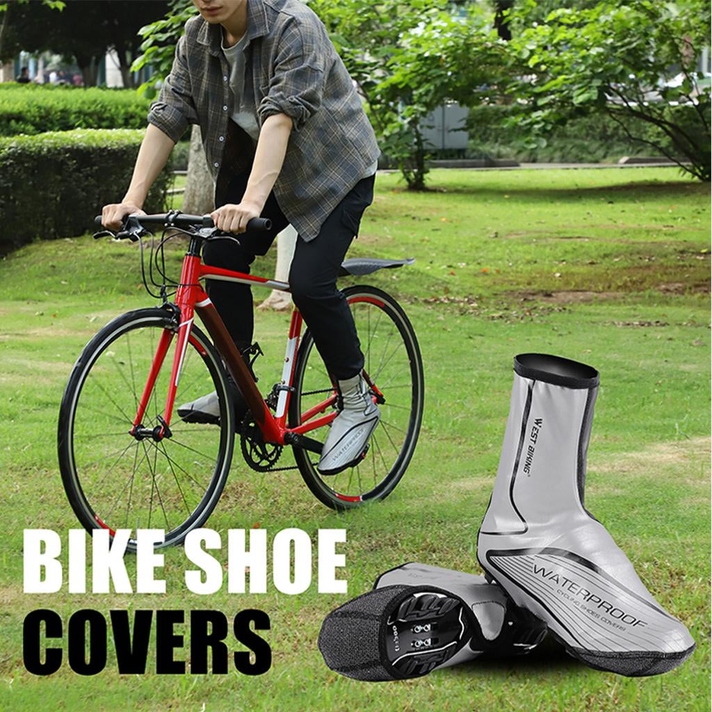 Details about   Overshoes Cycling Winter Rain Waterproof Bike MTB cover shoe show original title 