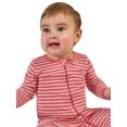 thumbnail image 3 of Modern Moments by Gerber Baby Neutral Viscose Valentine's Day Two-Way Zip Sleep 'N Play Footed Pajamas, Sizes Newborn - 6/9 Months, 3 of 12