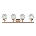 thumbnail image 3 of Innovations Lighting  Ballston Urban Beacon - 4 Light 36" Bath Vanity Light Clear/Brushed Brass Finish, 3 of 5
