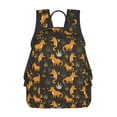 thumbnail image 3 of Balery Funny Fox by the Field Lightweight Backpack for Men and Women - Durable and Water-Resistant, Ideal for School, Work, Travel, and Everyday Use, 3 of 9