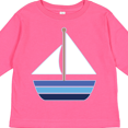 thumbnail image 4 of Inktastic Sailboat Nautical Sailing Boys or Girls Long Sleeve Toddler T-Shirt, 4 of 5