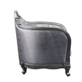 thumbnail image 3 of ACME Ariadne Fabric Tufted Loveseat with 3 Pillows in Platinum Gray, 3 of 5