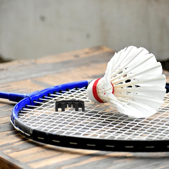 FOMIYES Black Badminton Racket nging Protector with Pressure Reducer for Precise Control