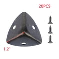 thumbnail image 2 of T Tulead 1.2"x1.2"x1.2"" Protector de borde de estante de metal Caja Protectores de esquina Protectores de esquina de ángulo decorativo 20PCS con tornillos de montaje, 2 of 4