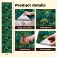 thumbnail image 5 of Boho Peel and Stick Wallpaper Green Forest Waterfalls Vibrant Trees Wall Mural 23.6in x 9.8ft Self Adhesive Removable Wall Paper Renter Friendly Wallpaper for Bedroom Kitchen Farm, 5 of 8