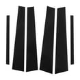thumbnail image 1 of Pillar Post Trim, Side Window Pillar Post Cover Durable Pre Cut Ultra Thin  For Car, 1 of 8