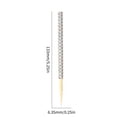 thumbnail image 2 of Bling Candy Apple Bamboo Sticks Homemade Diamond Wrap Stick (24 piezas de plata) Ehuebsd Libre de BPA, 2 of 9