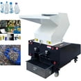 thumbnail image 2 of Plastic Shredder Rubber Crusher Bottle Disintegrator Plastic Recycling Pulverizer White 220V, 2 of 9