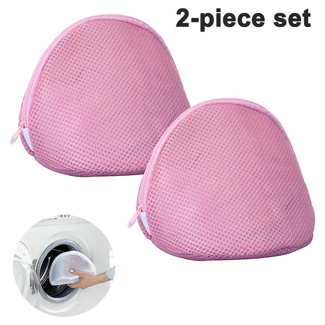 2 bolsas de lencería para lavandería con cremallera, bolsa de sujetador para lavadora, bolsas de lavandería, bolsas de lavado de malla para sujetador, bragas, ropa interior, calcetines y medias