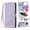 Purple, variant on Leather Wallet Case For Boost Summit 5 /AT&T Propel 2 5G With Magnetic Bumper Shockproof Stand Phone Case
